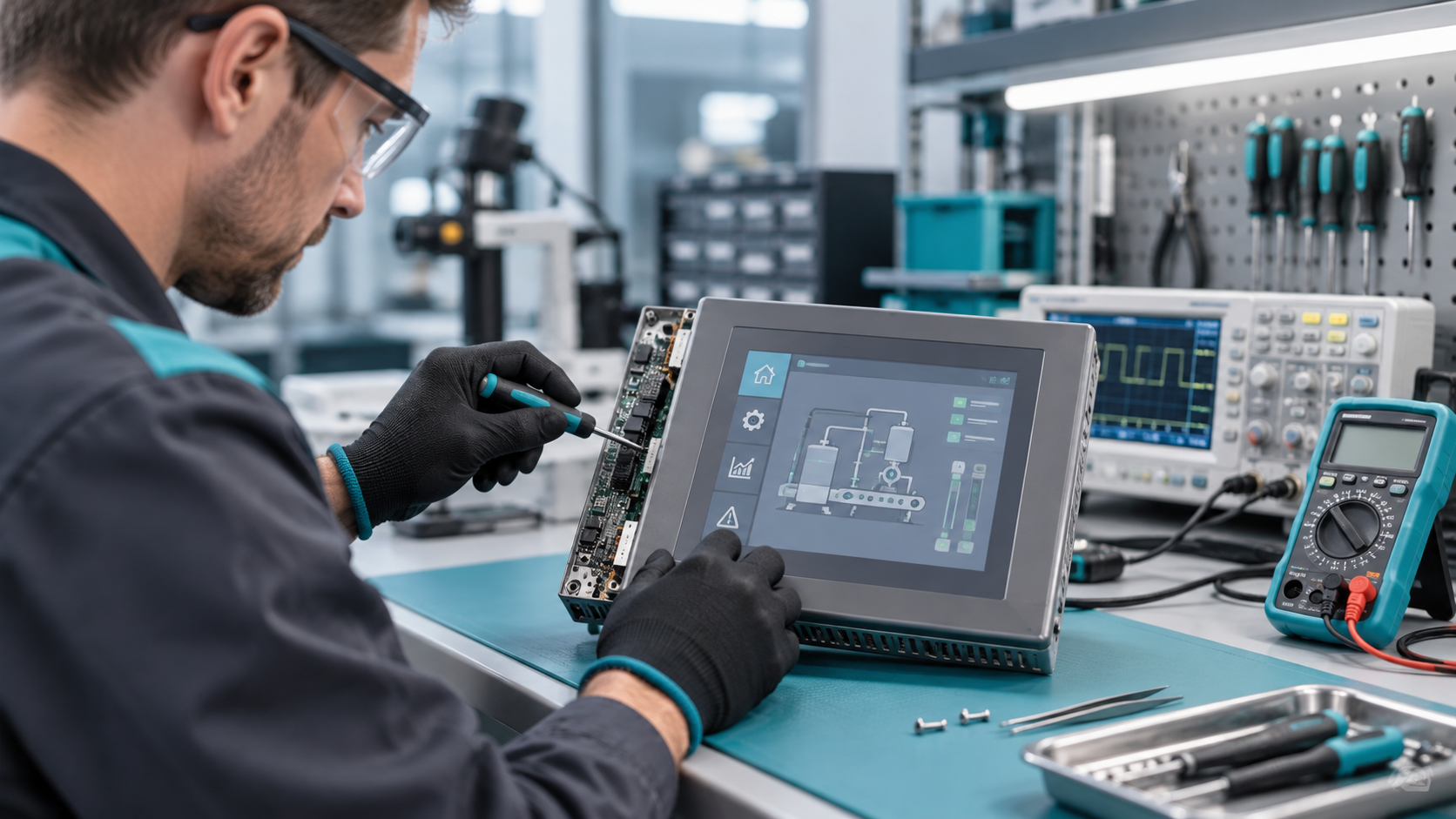 HMI diagnostics