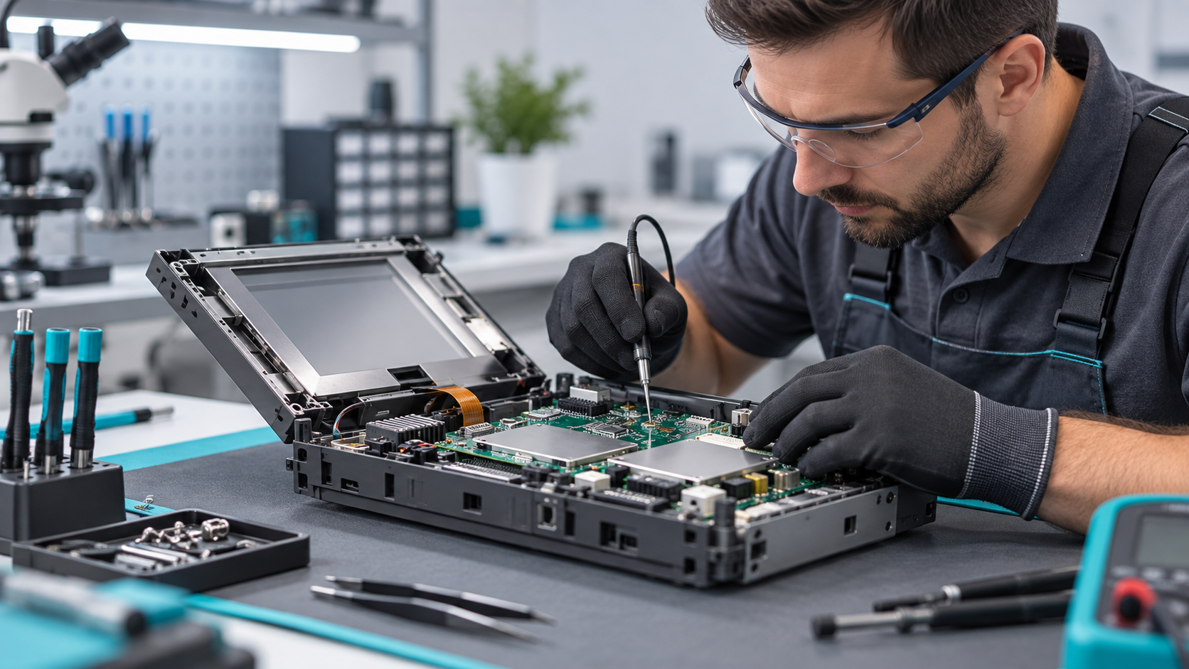 Industrial HMI repair